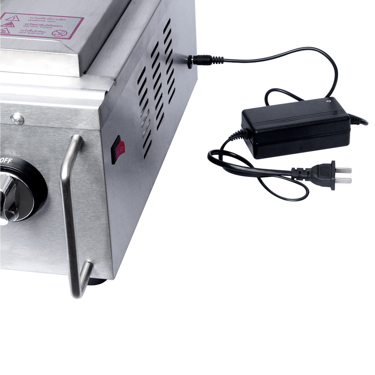 NANOTECH เตาปิ้งย่าง อินฟาเรด 2 หัว รุ่น NT-05 (มีพัดลม) ***แถมวาล์ว และสายแก๊ส***