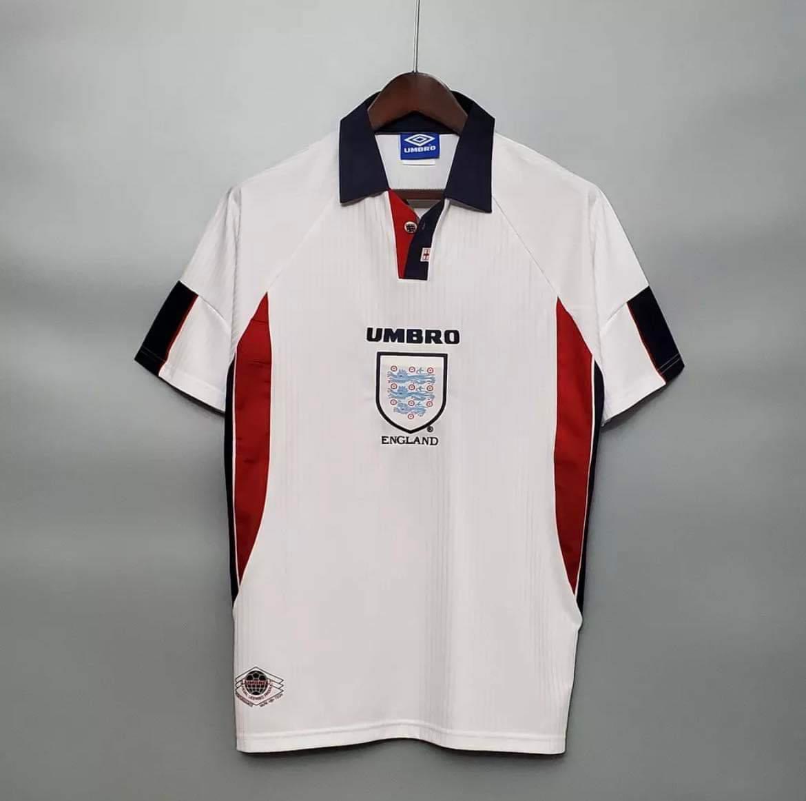 Retro เสื้อฟุตบอลย้อนยุค เกรด Retro อังกฤษ 1998