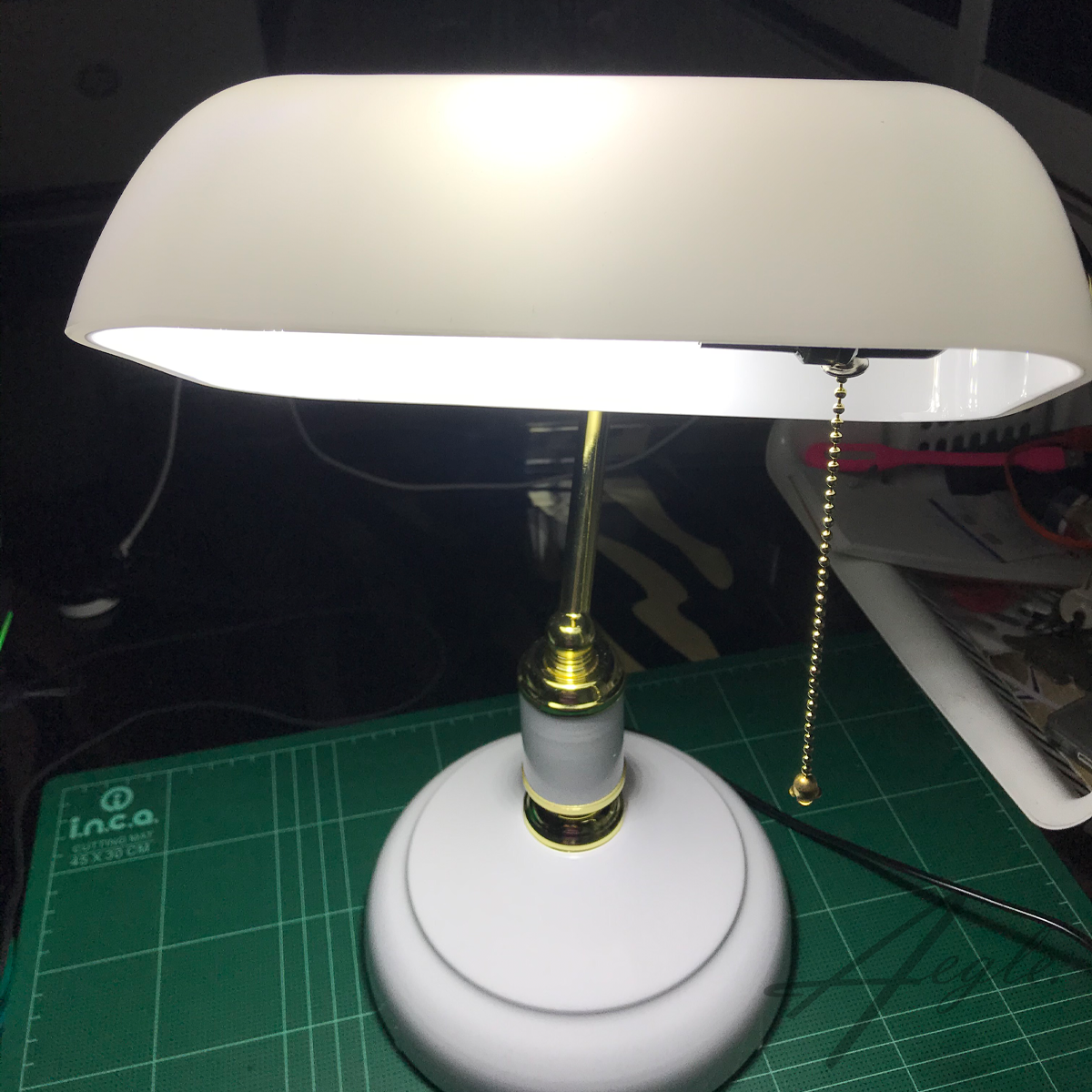 โคมไฟตั้งโต๊ะรุ่น วินเทจโบราณ