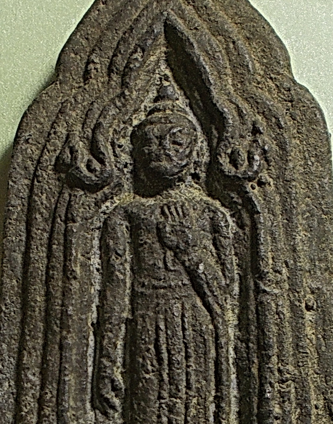 โคนสมอ เนื้อชิน ปางประทานพร กรุวังหน้า (ขายแล้ว)