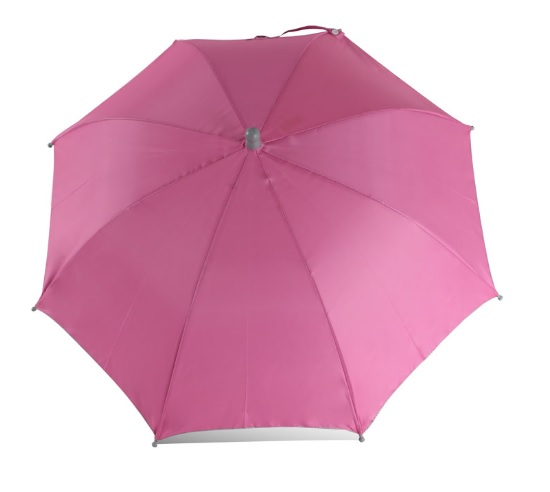 ร่มตอนเดียว 16 นิ้ว สีชมพู