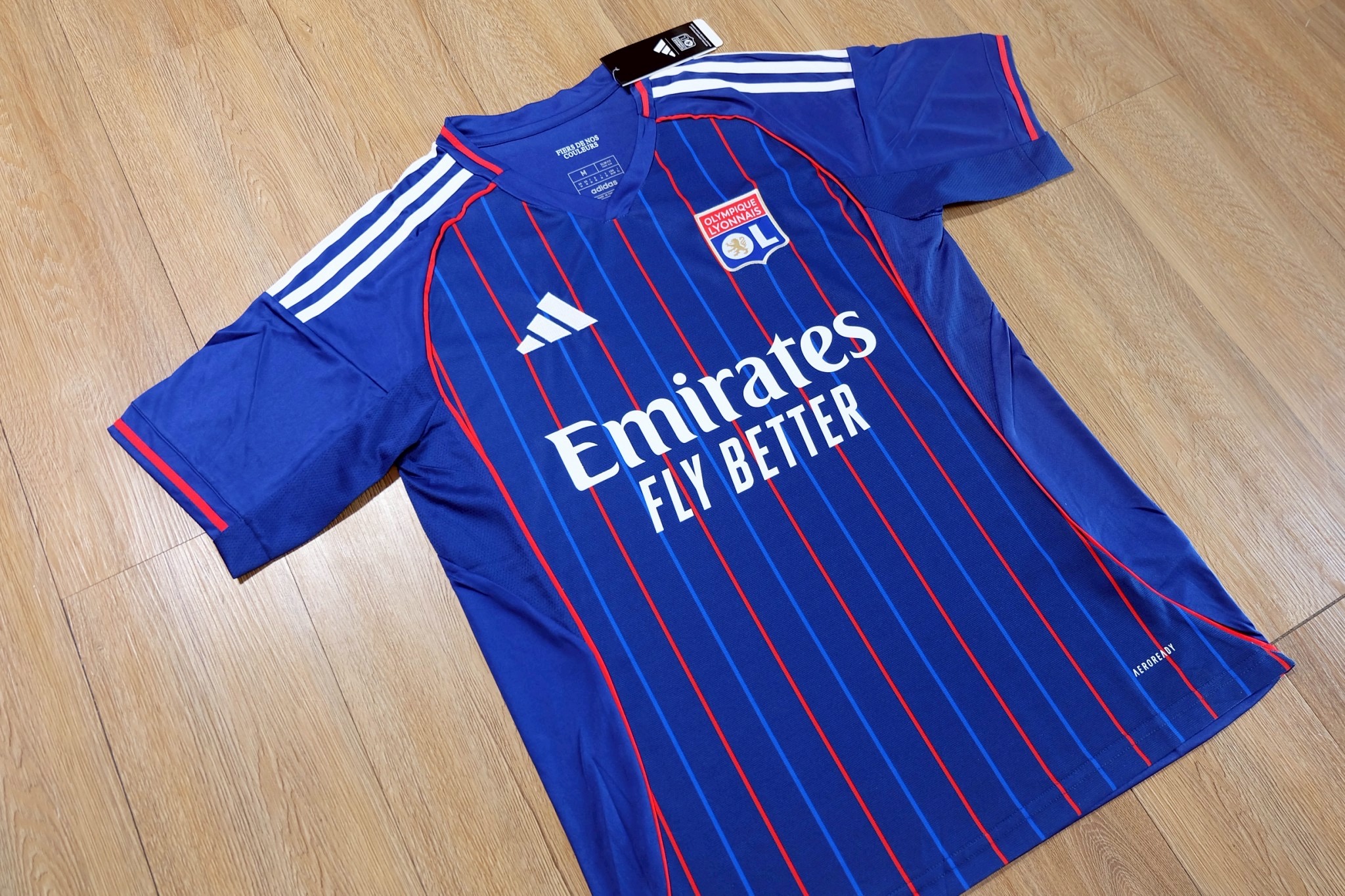 เสื้อฟุตบอล ลิยง เยือน สีน้ำเงิน Fans Edition เกรดแฟนบอล 2025