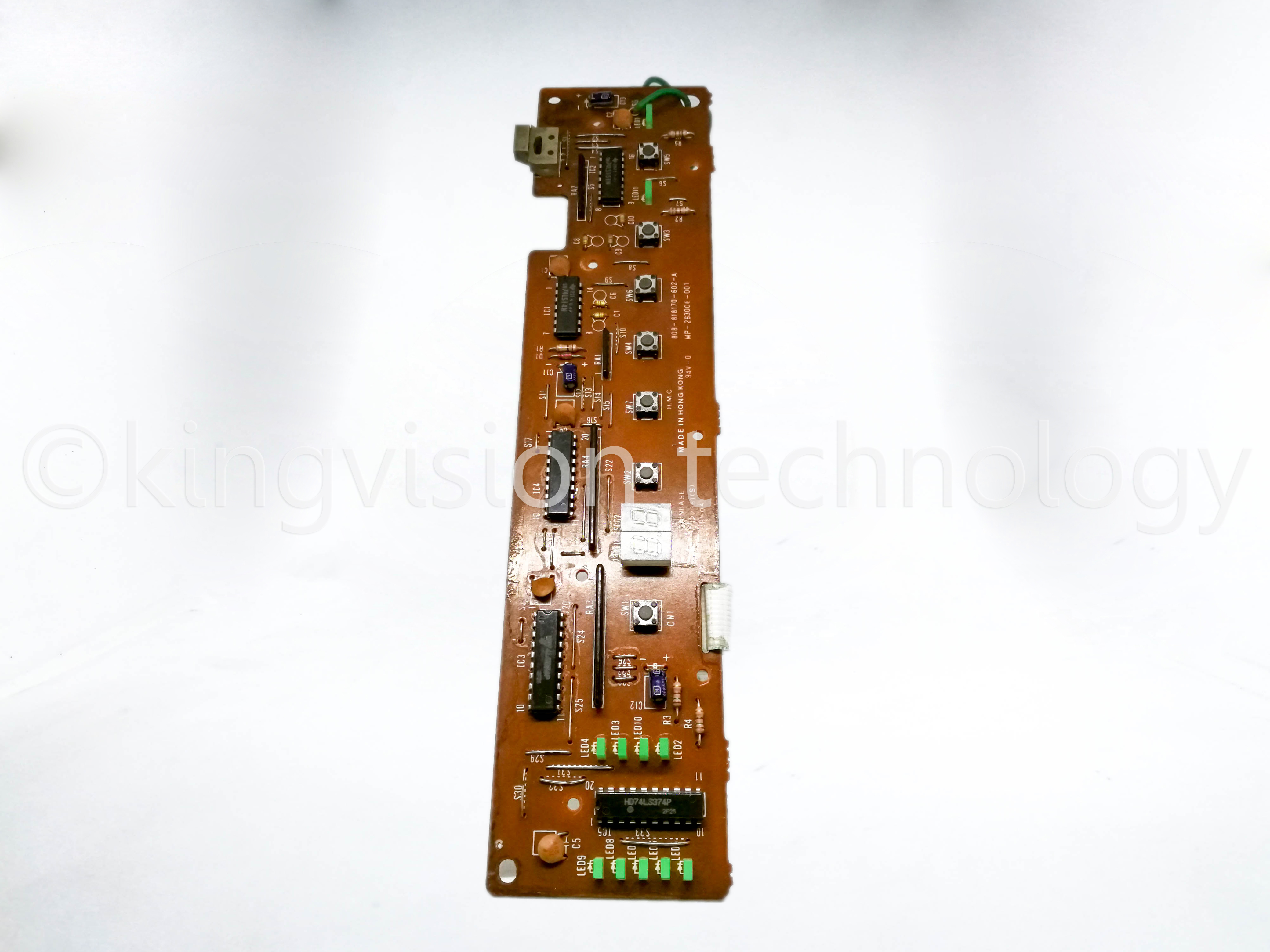 Control Panel Board แผงบอร์ดปุ่มกด (มือสอง) Pinwritter P6300i