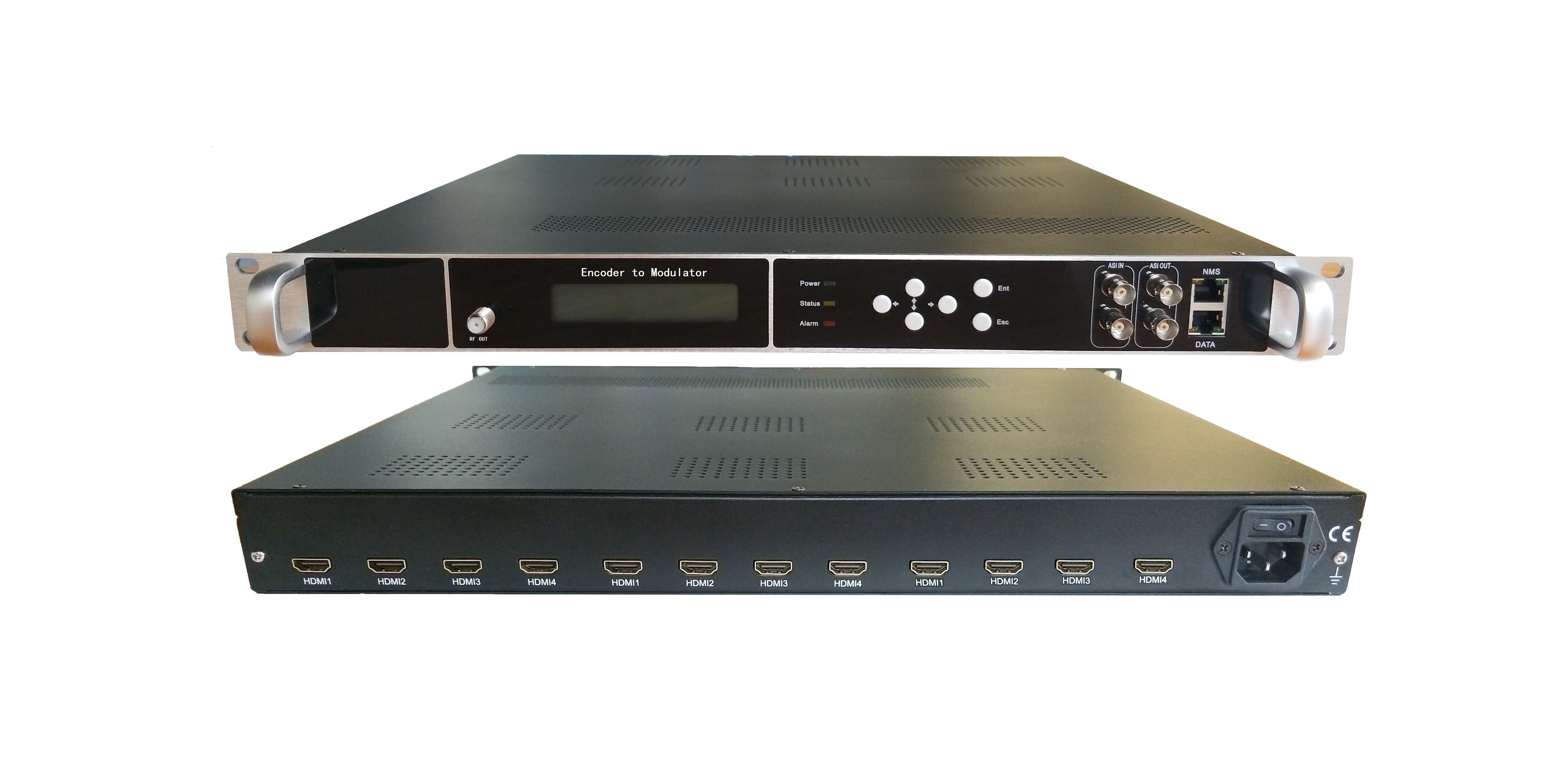 ENCODER Modulatar Digital DVB T INPUT 12 HDMI อุปกรณ์แปลงสัญญาณ HDMI เป็นระบบ Digtial DVB T 12 Channel ให้ภาพชัดเจนในระดับ Full HD
