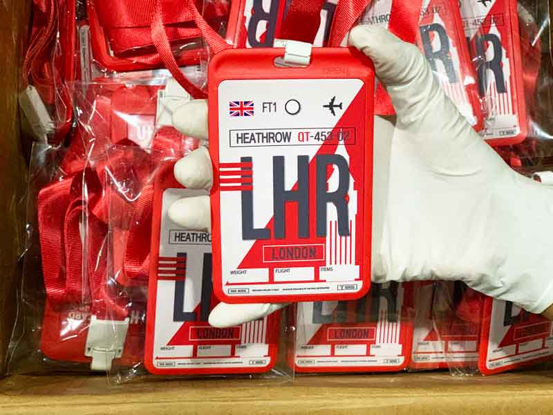 พิมพ์ป้ายคล้องคอพนักงาน ป้ายพนักงาน