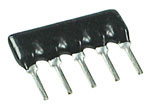 1/8W 4.7K 5Pins A type 5% RESISTOR NETWORK จำนวน 2 ตัว