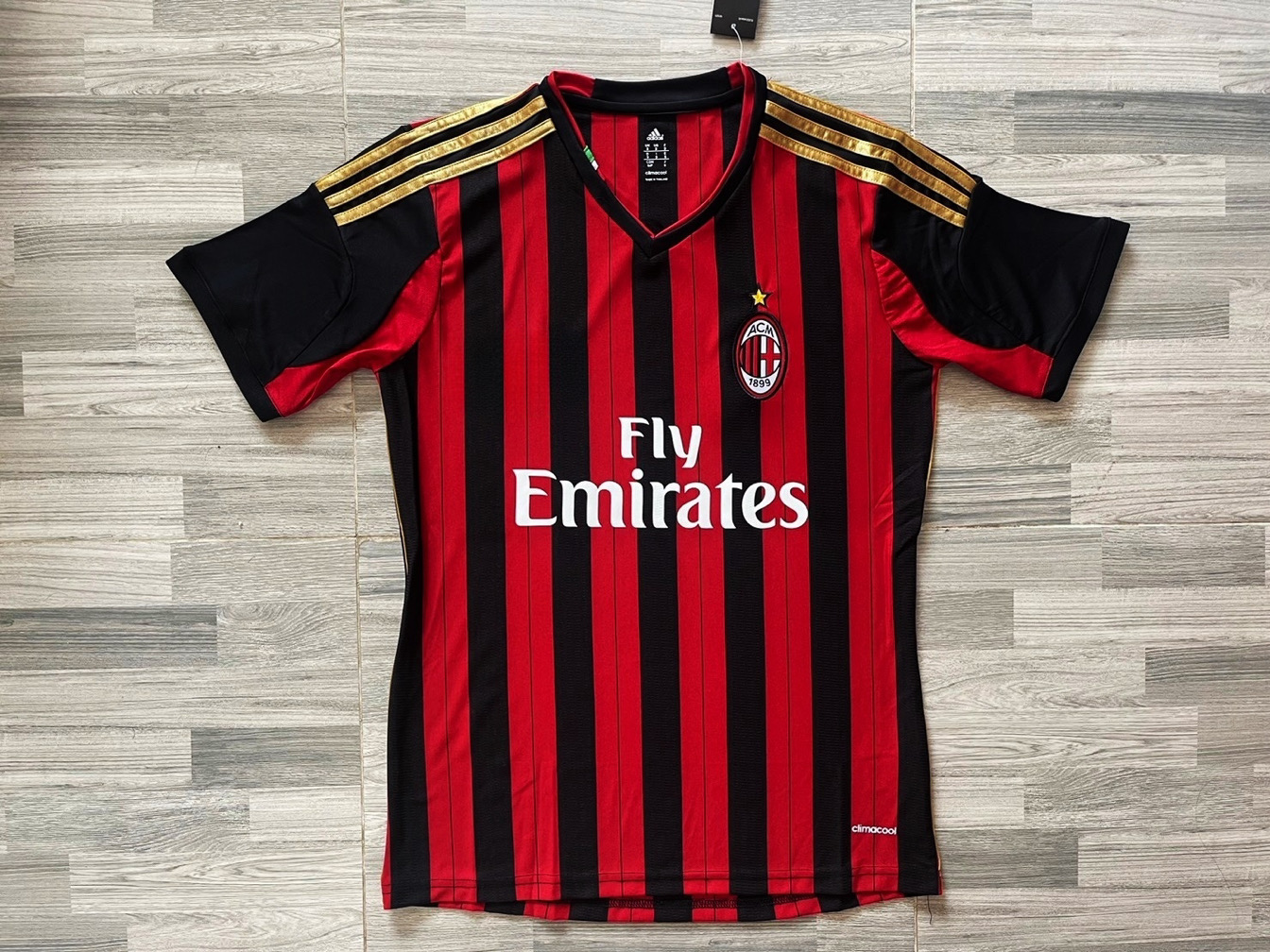 Retro เสื้อเอซีมิลาน AC Milan 2013/14 Home Jersey