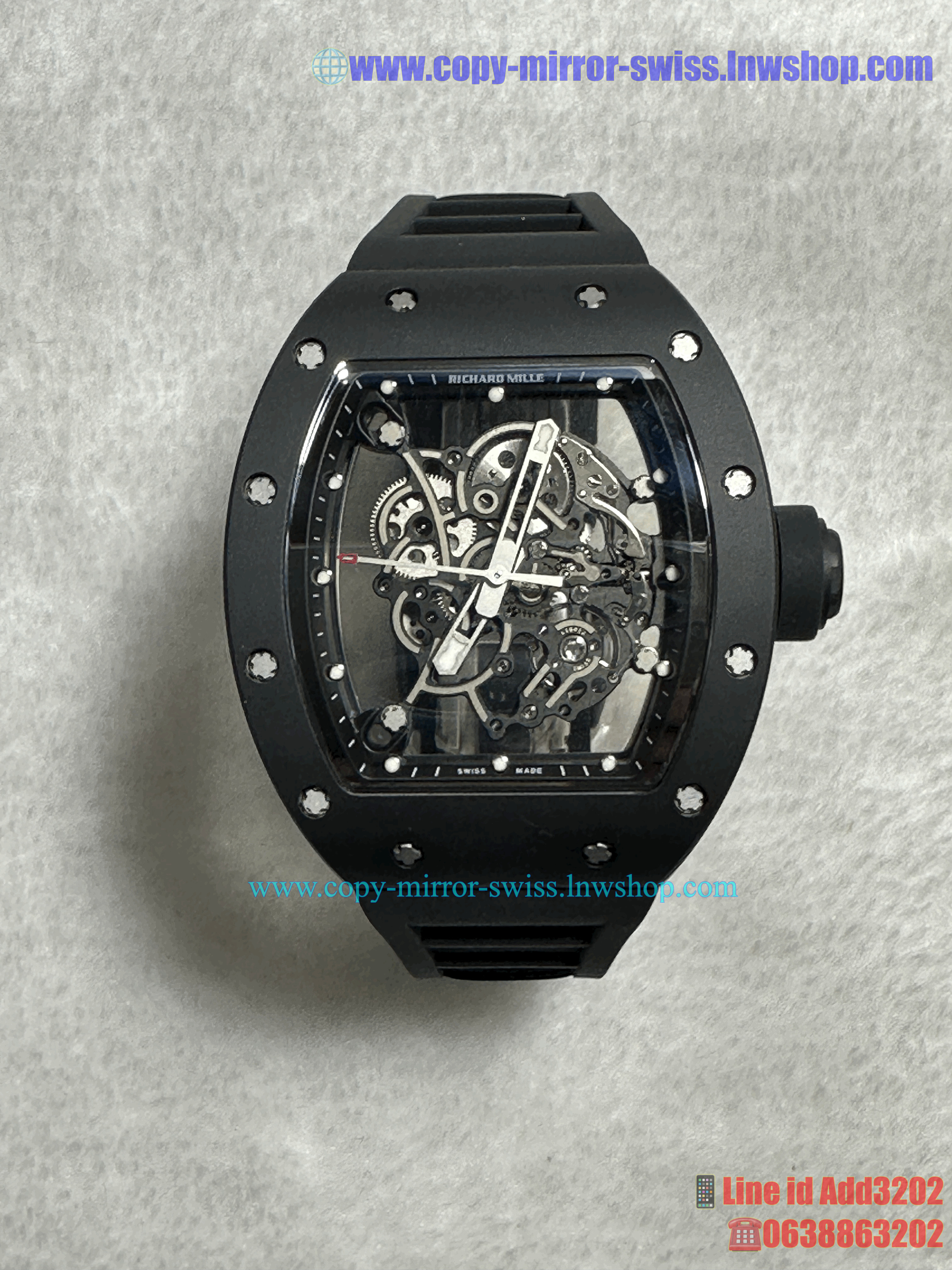Richard Mille RM055 Black Ceramic (BBR.V2)