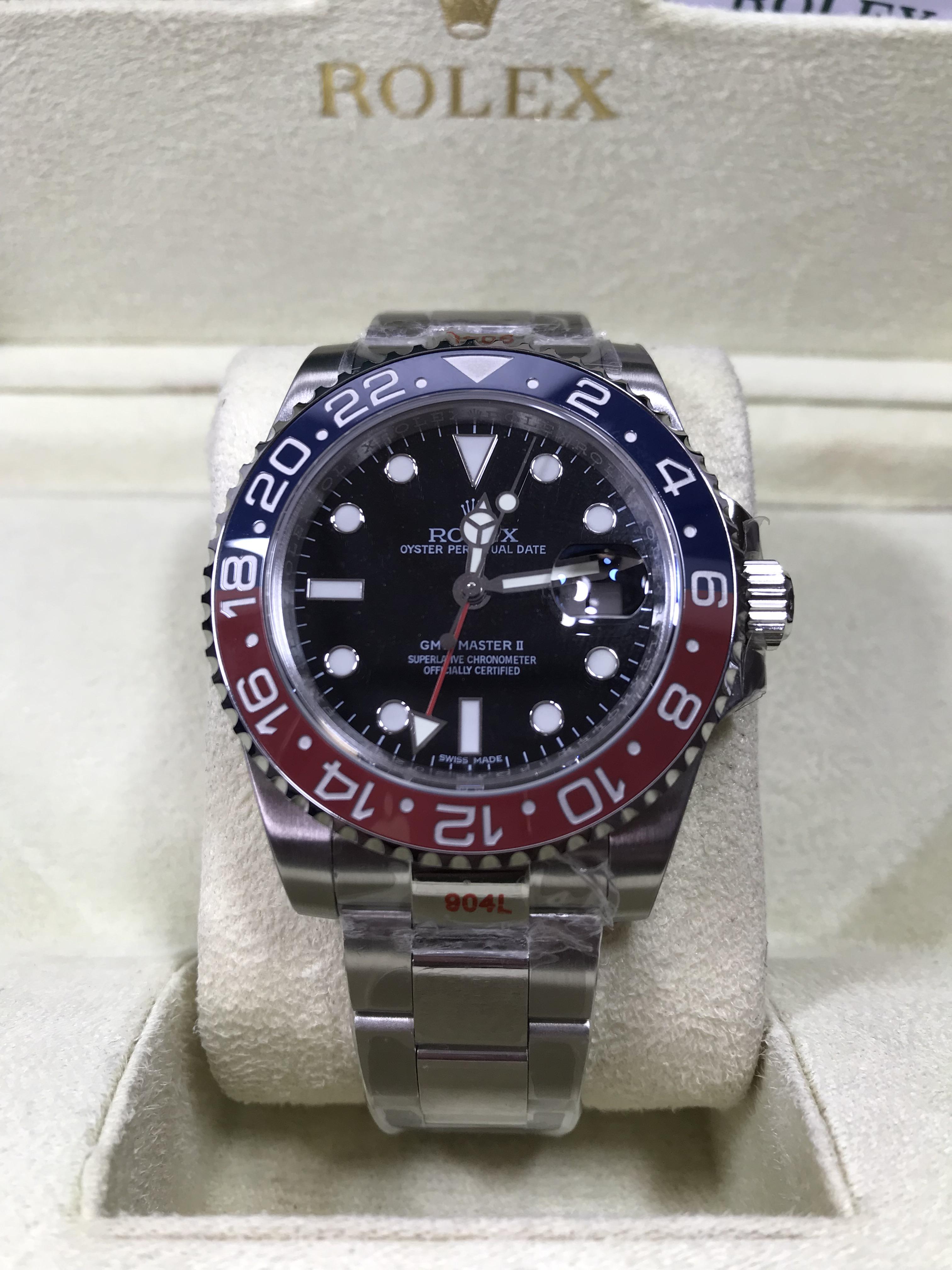 Rolex GMT-Master2 (Pepsi)(Swiss TW)