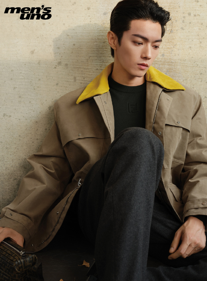 Pre - นิตยสาร Men’s Uno สวีข่าย Xukai 2024+โปสเตอร์พับ