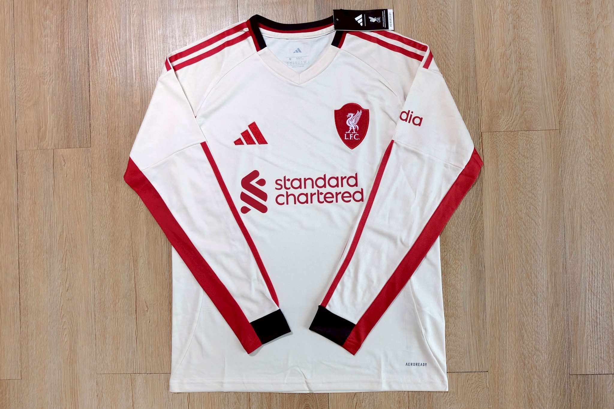 มาใหม่เสื้อฟุตบอล ลิเวอร์พูล เเขนยาว เกรดแฟนบอล 2025