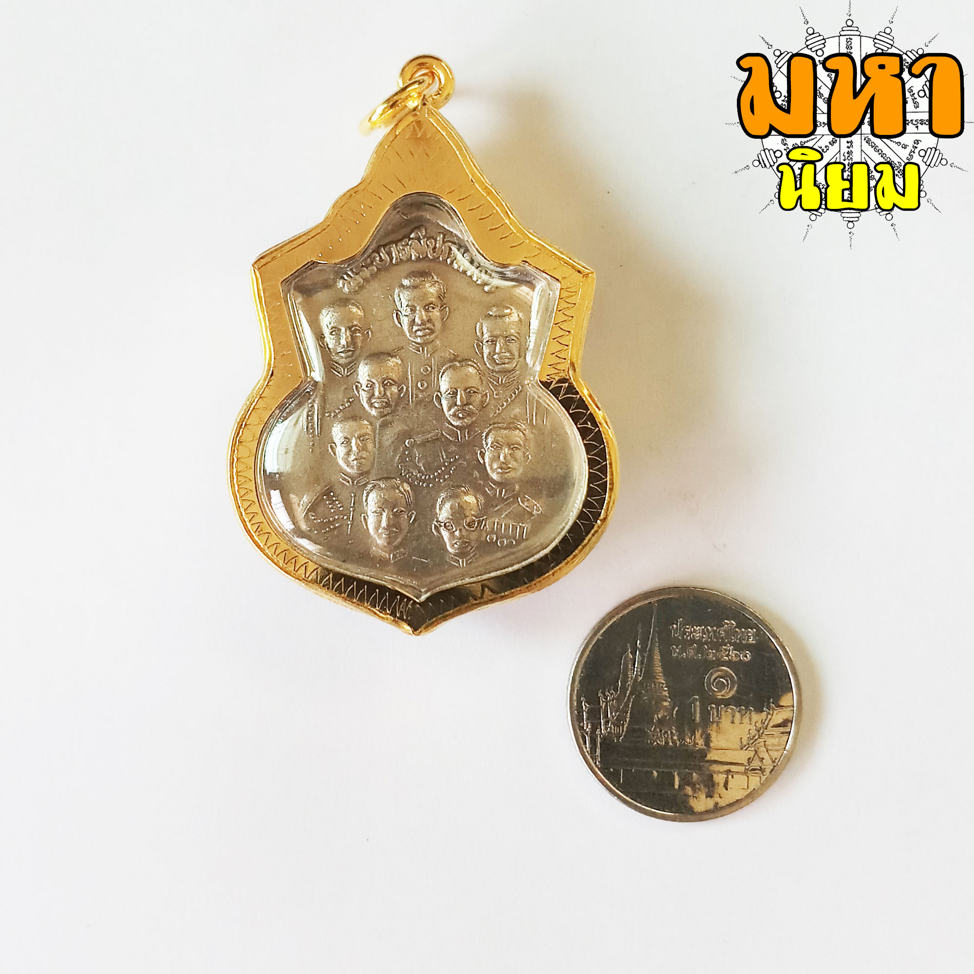 หลวงพ่อพุทธโสธร วัดโสธรวราราม กรอบทองไมครอน