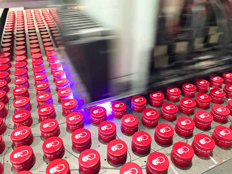 พิมพ์ฝาขวด สกรีนฝาจุก พิมพ์ฝากระปุก