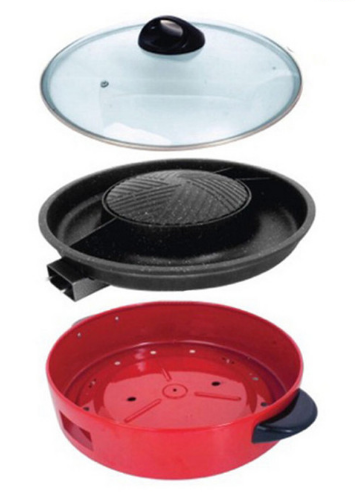 FRY KING กระทะบาร์บีคิว กริลล์ & ชาบูสุกี้ (2 in 1) รุ่น FR-BQ5