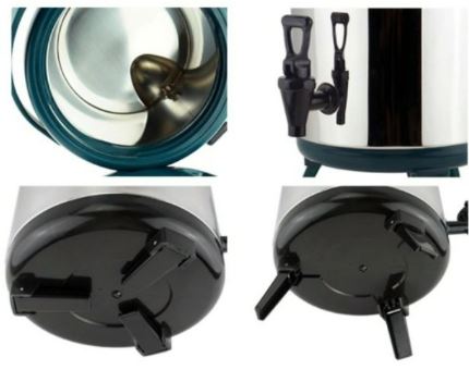 ถังชานม รุ่น 8L ความจุ 6.1ลิตร (ถังเก็บน้ำร้อน,ถังพักชา)