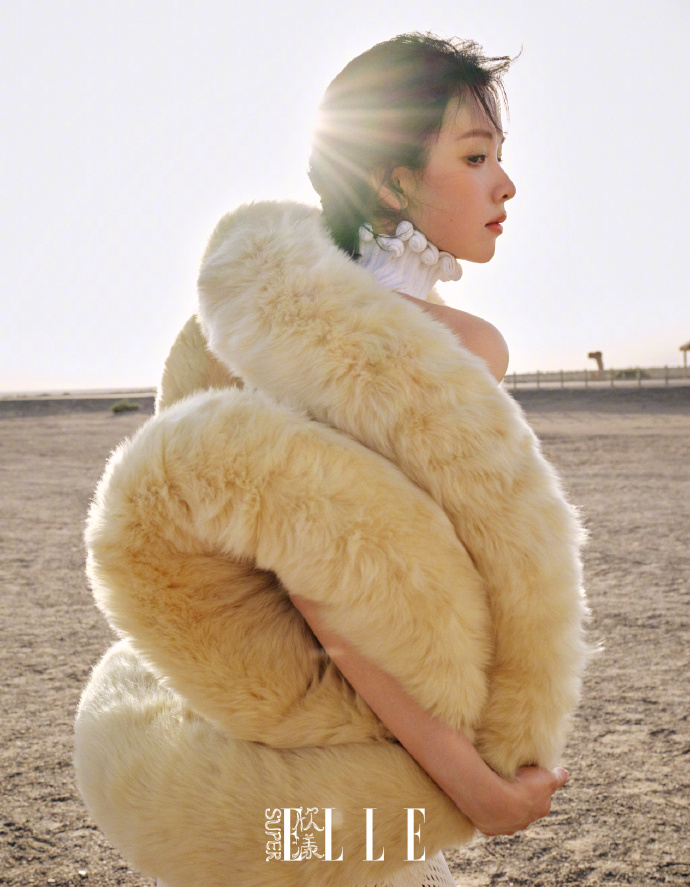 Pre - นิตยสาร SuperELLE เฉินตูหลิง ChenDuling 2025+การ์ด+โพลารอยด์