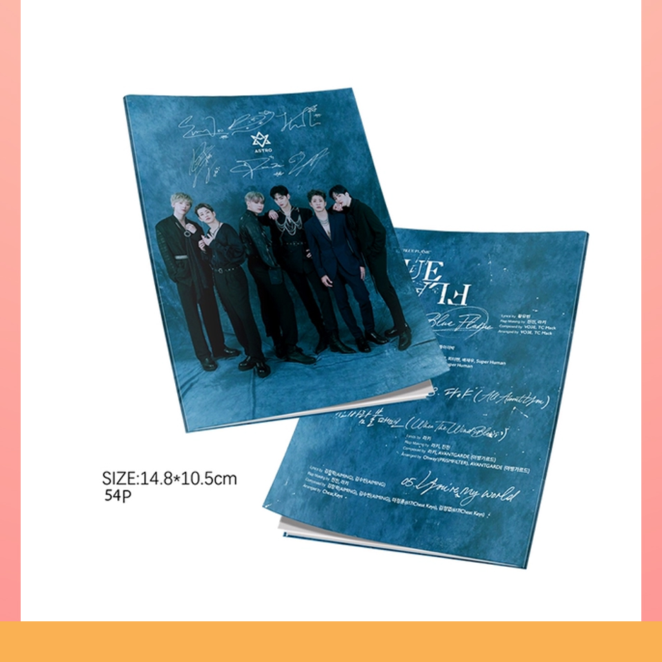 พรี - มินิโฟโต้บุ๊ค ASTRO BLUE FLAME