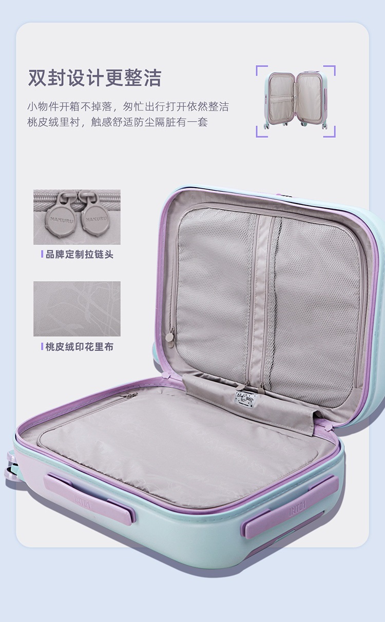 รับกด กระเป๋าเดินทาง INTO1 x NAKURU 20 นิ้ว นาย ZhouKeyu แพทริค Liuyu