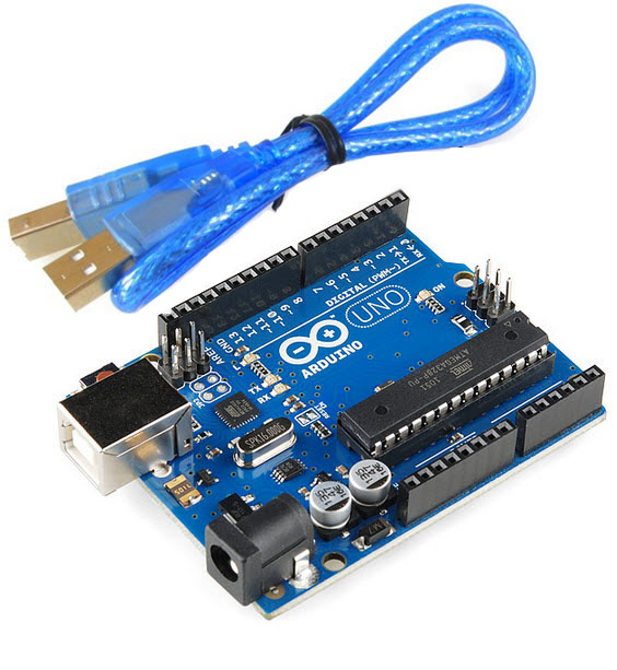 Arduino UNO R3 ATmega328P ATMEGA16U2 (Chip แบบถอดเปลี่ยนได้) พร้อมสาย USB