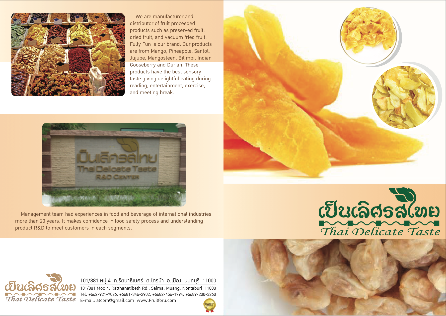 ออกแบบโบร์ชัวร์ เมนูอาหาร โปรโมชั่นสินค้า ใบปลิว