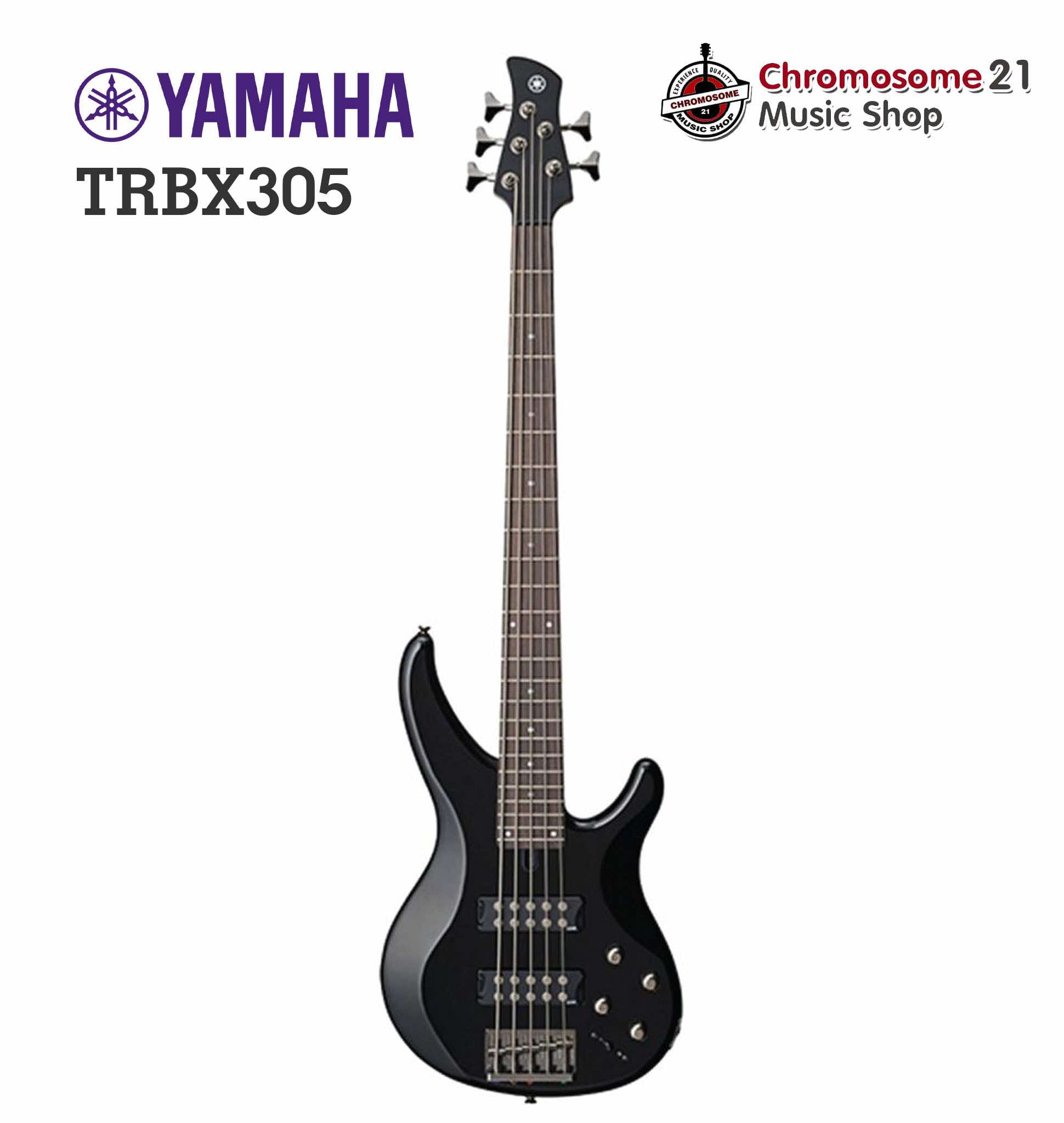 เบส5สาย Yamaha TRBX305 (Active) สี Black