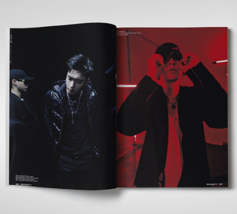 Pre - นิตยสาร Bazaar Men's ปก ZhangYixing