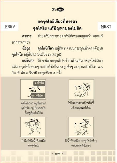 กดจุดรักษาโรคกับการบริโภคเพื่อสุขภาพ (205)