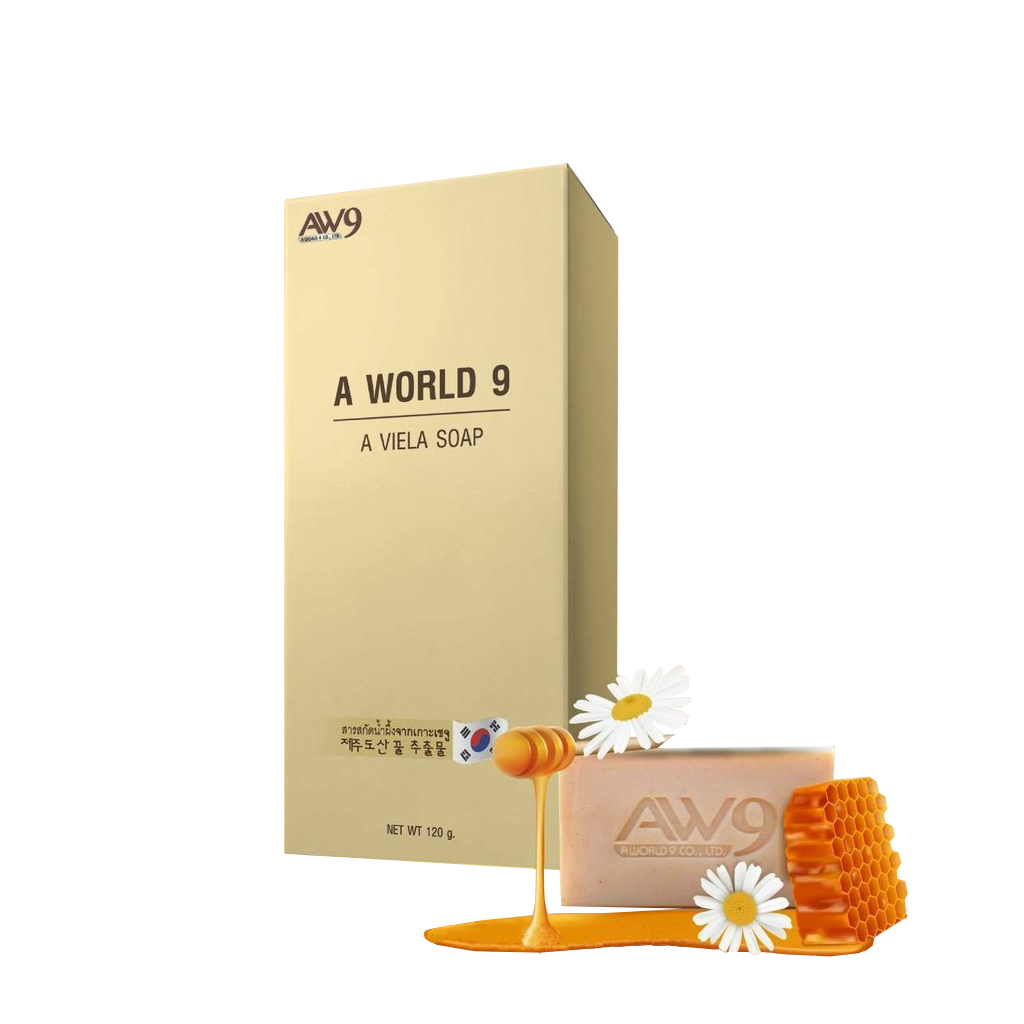 สบู่ A VIELA SOAP ทำความสะอาดผิวหน้า AW9