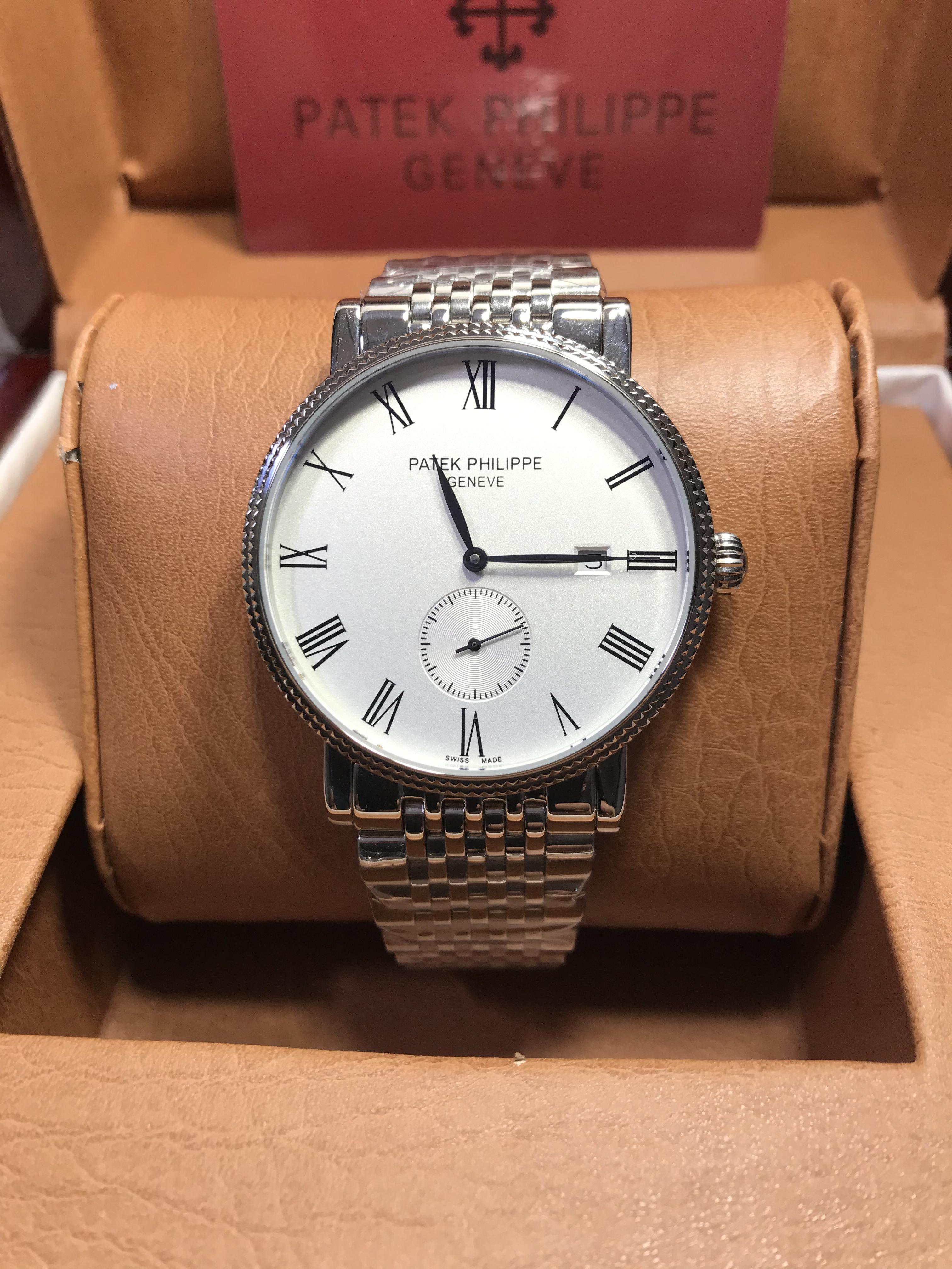 Patek Philippe Calatrava สายเหล็ก