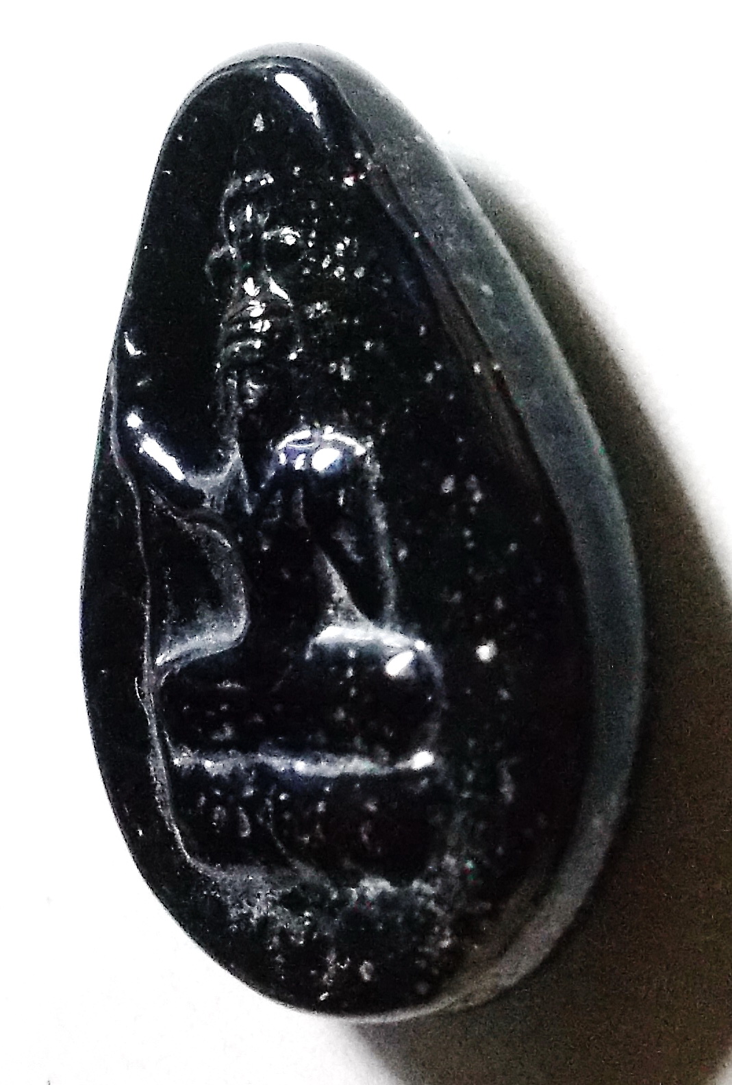 พระเนื้อแร่เขาพรหมชะแง้ หลวงพ่ออุ้น วัดตาลกง เพชรบุรี พิมพ์พระฤษี #lnw765