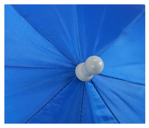 ร่มตอนเดียว 16 นิ้ว สีน้ำเงิน