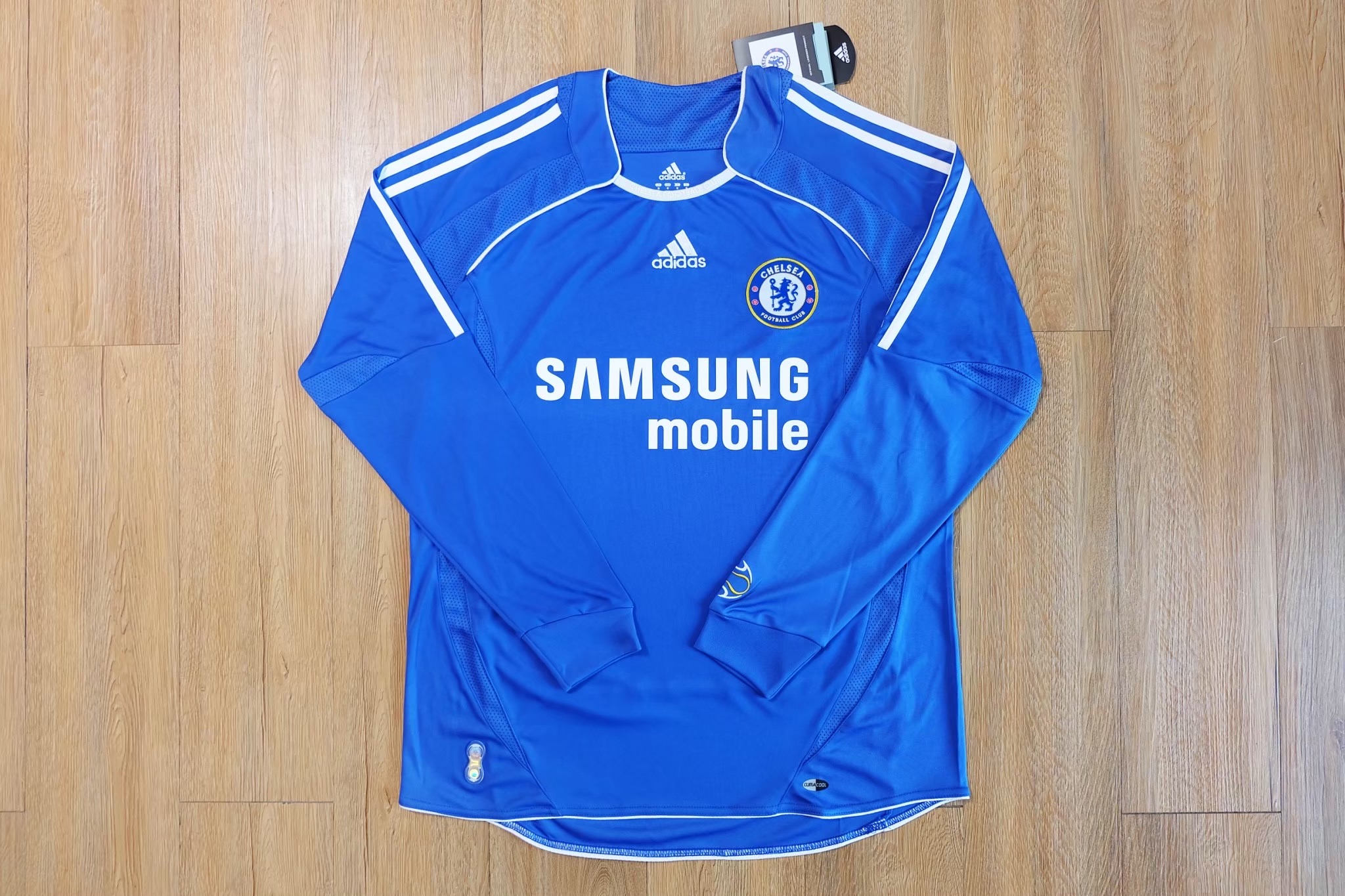 Retro เสื้อฟุตบอลเชลซี แขนยาว เกรดแฟนบอล 2007-08