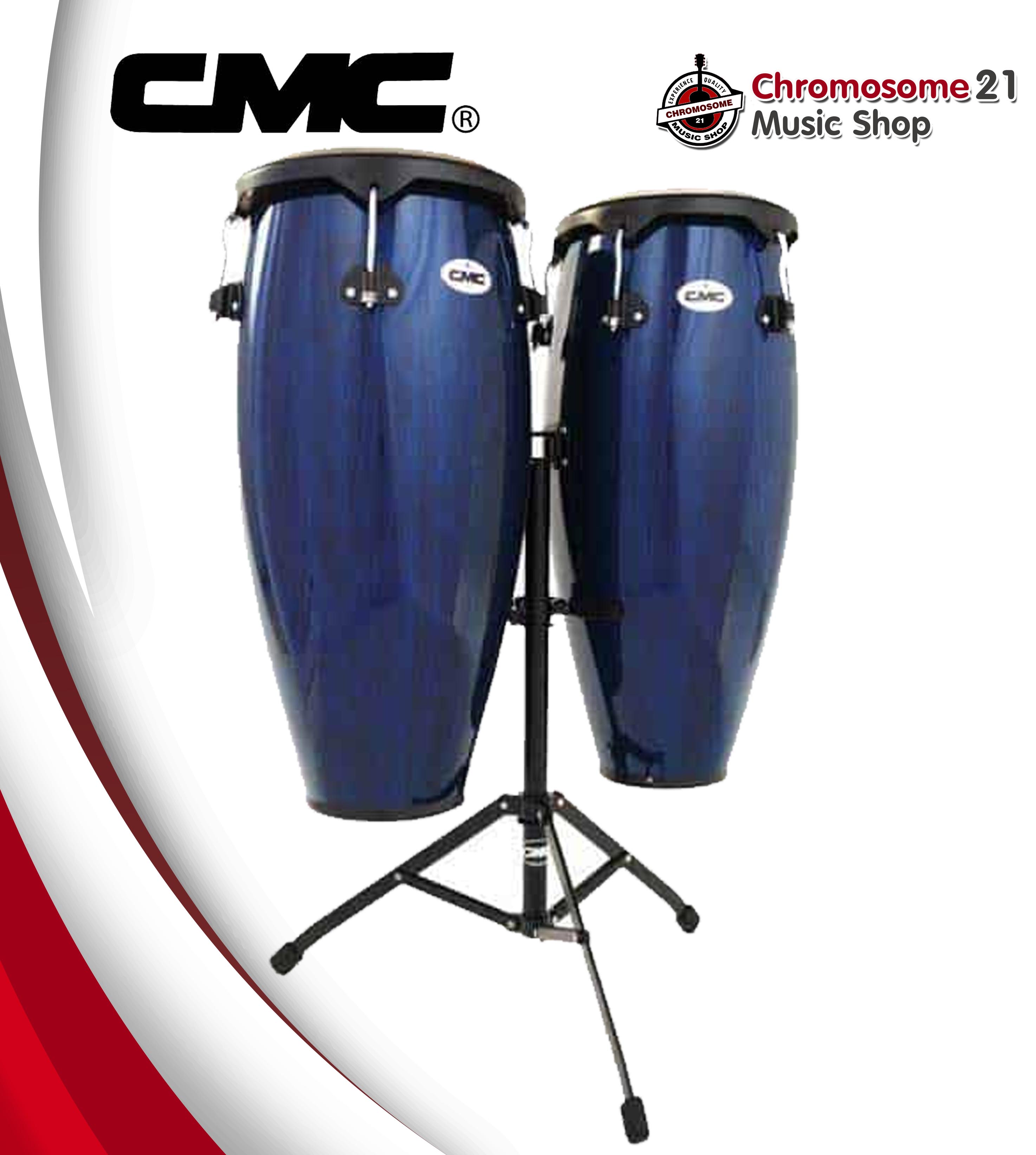 กลองทอมบ้า CMC (สีน้ำเงิน)