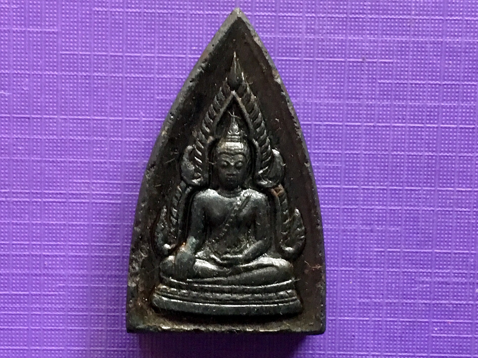 พระพุทธชินราช แร่บางไผ่ พิมพ์สองหน้า มี ส. วัดนครอินทร์ ปี2539