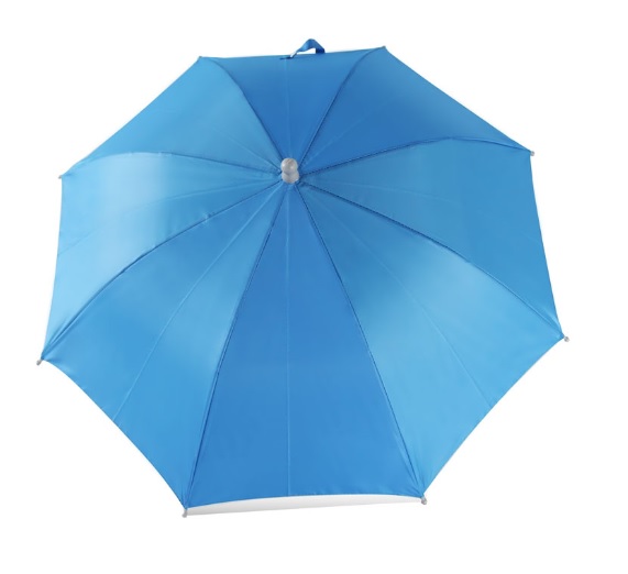 ร่มตอนเดียว 16 นิ้ว สีฟ้าเข้ม