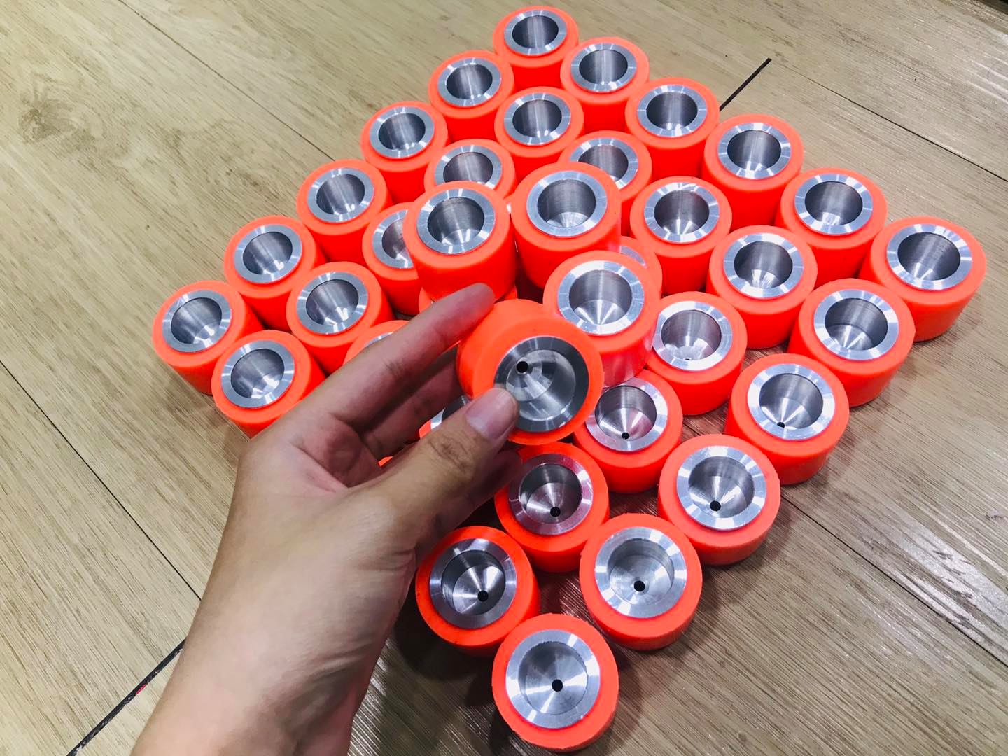 Silicone Wheel Set (33mm X 20mm) / คู่