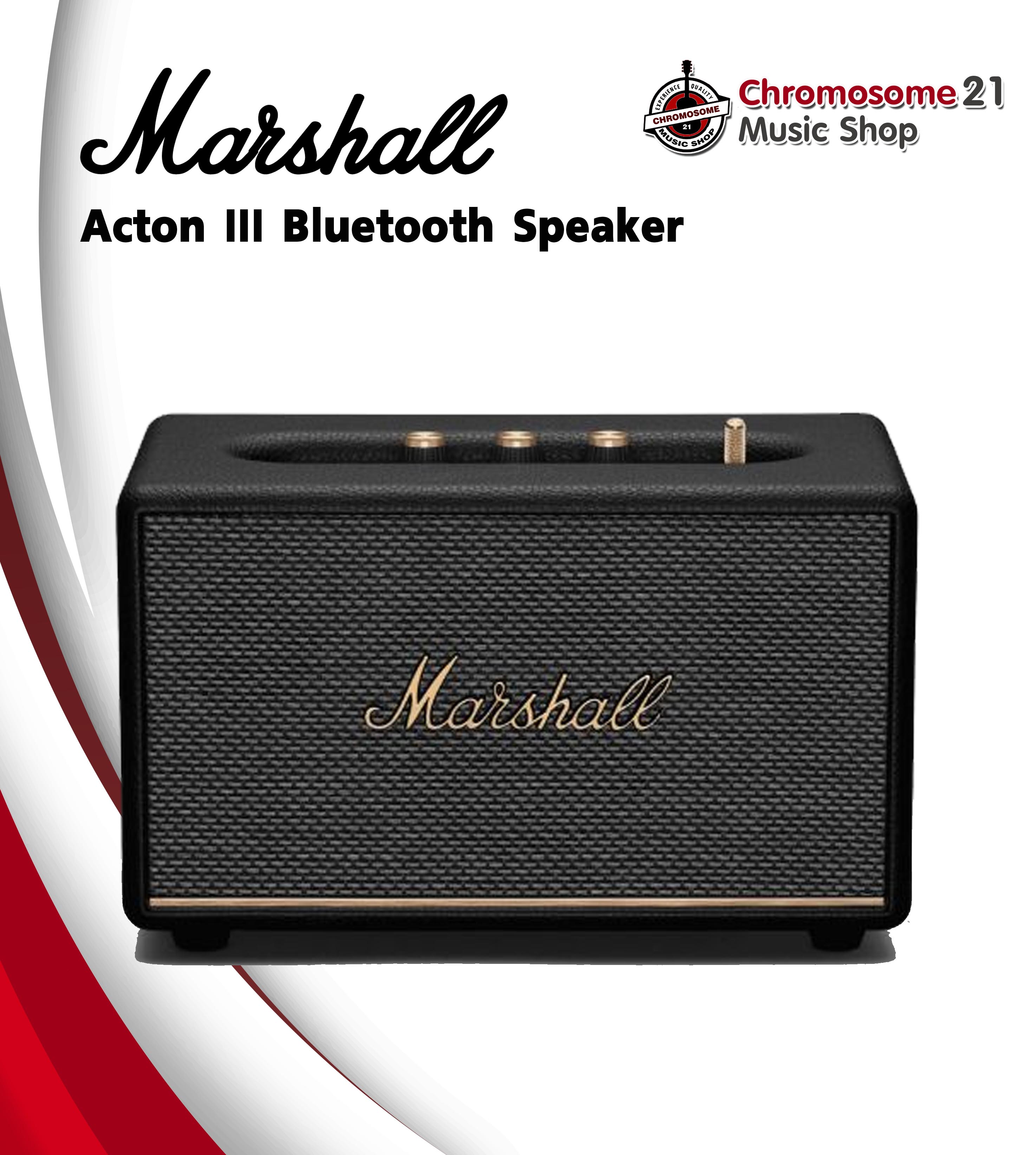 ลำโพงบลูทูธ Marshall Acton III Black รับประกัน 1 ปี