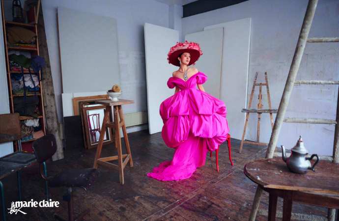 Pre - นิตยสาร marie claire หยางมี่ YangMi 2024