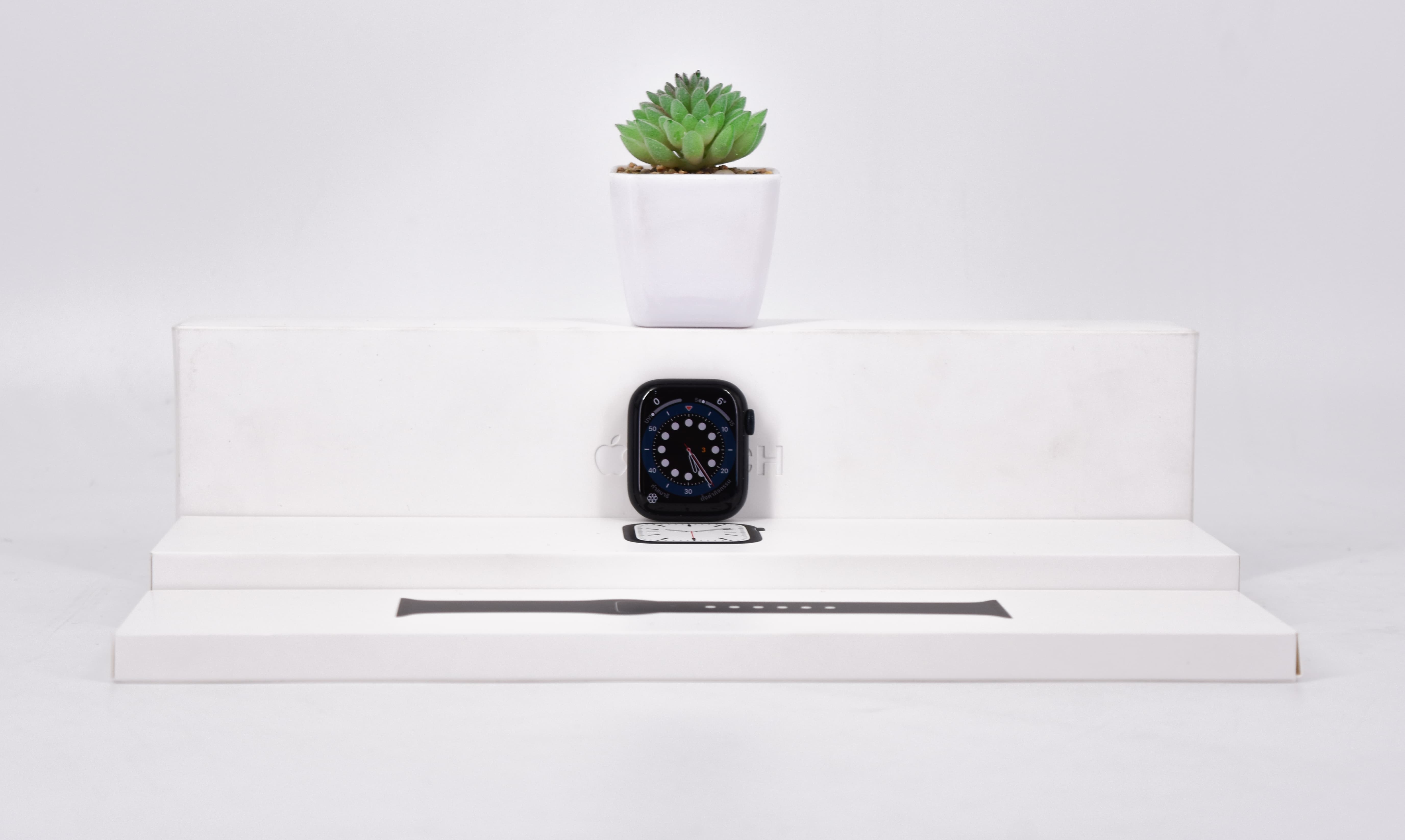 Apple Watch Series 7 GPS อะลูมิเนียม 41 มม. สี Midnight