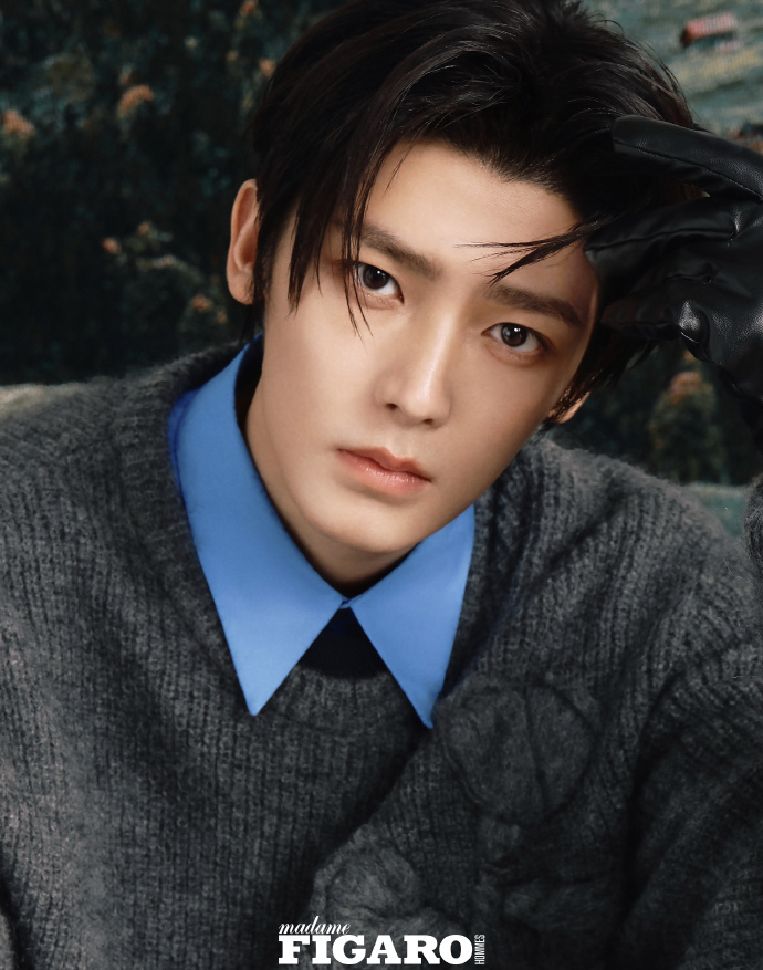 นิตยสาร Madame Figaro Hommes โหวหมิงฮ่าว 侯明昊 HouMinghao 2025+ การ์ดสุ่ม