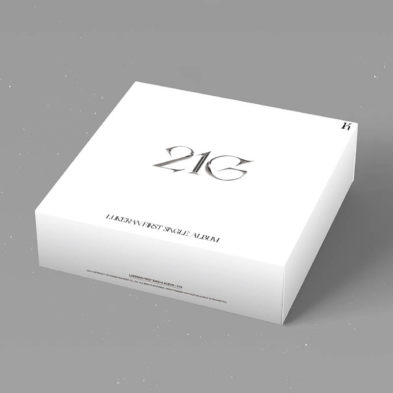 Pre - CD LuKeran ลู่เคอหราน single album "21G"+ Photocard + Poster