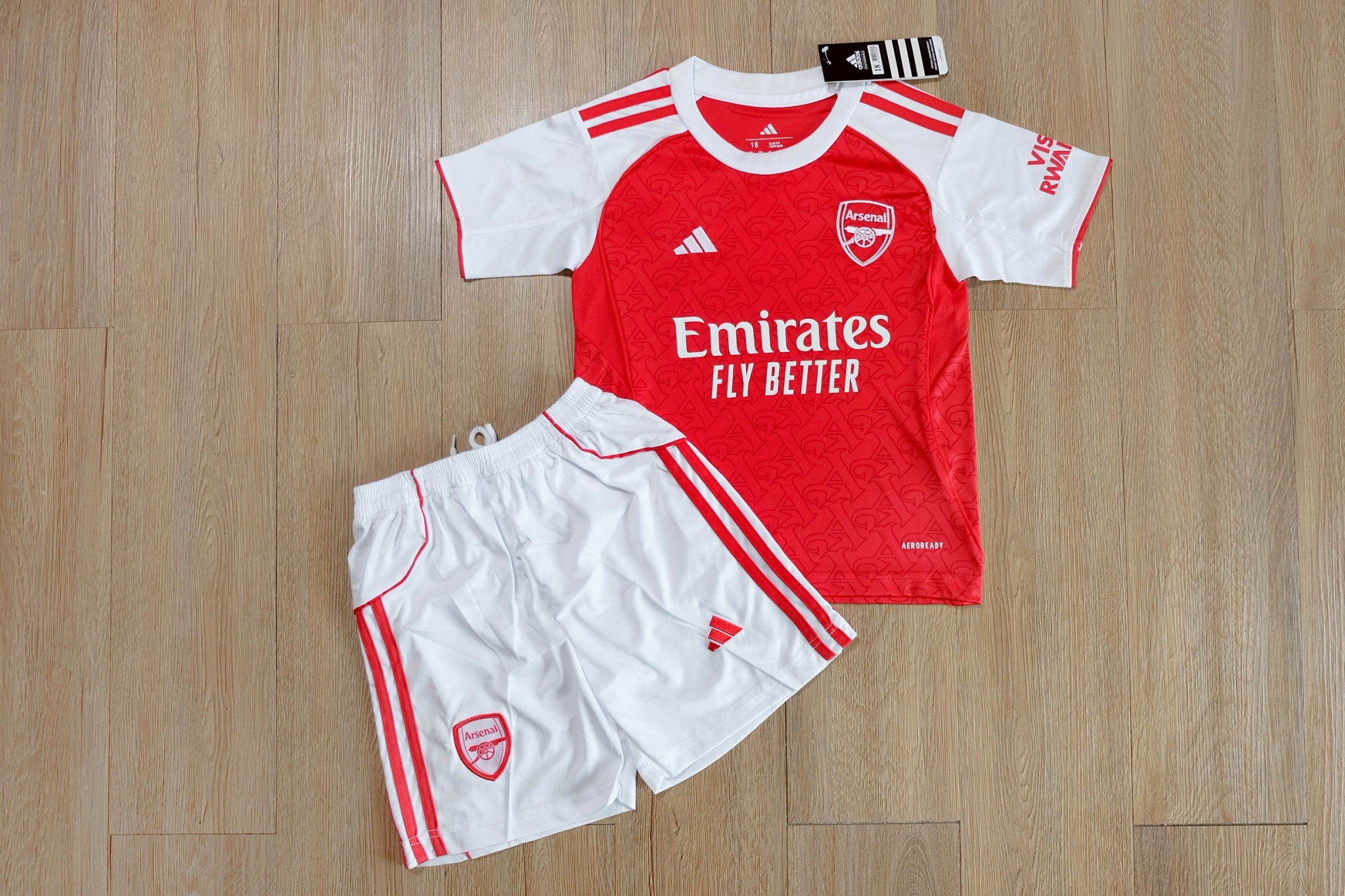ชุดฟุตบอลเด็ก – อาร์เซนอล เหย้า สีแดง เกรดเเฟนบอล 2026