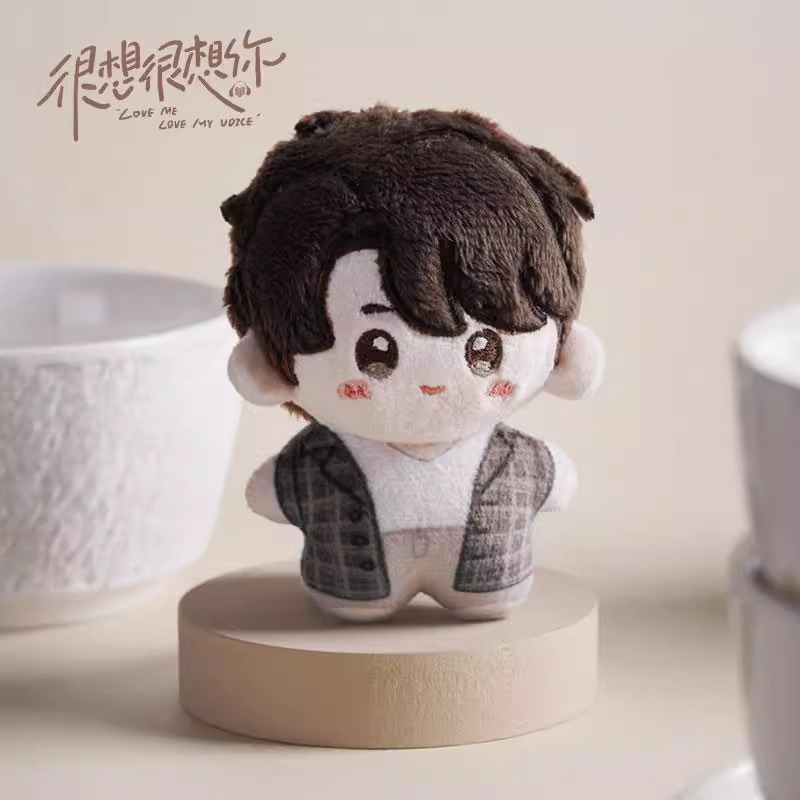 Pre - ตุ๊กตาครบรอบ limited edition สื่อรักผ่านเสียง LoveMeLoveMyVoice ซีรี่ย์จีน 10 ซม.