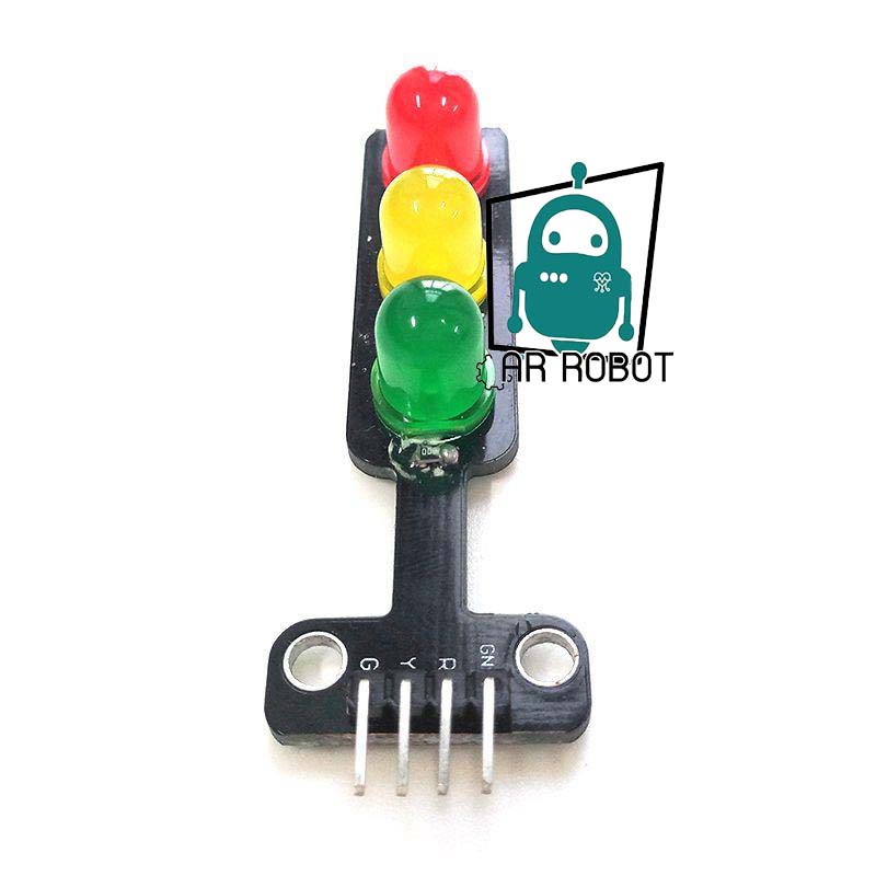 โมดูลสำหรับ Arduino สีแดงสีเหลืองสีเขียว 5 มิลลิเมตร LED Mini