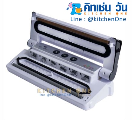 FRY KING เครื่องแพ็คสูญญากาศ และ ซีลปากถุง รุ่น FR-VS1 (เครื่องซีลสูญญากาศ) แถมฟรี !!! ถุงซีลสูญญากาศ