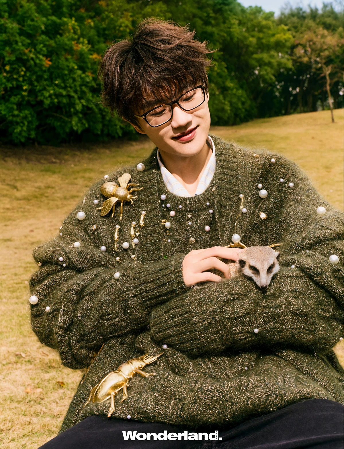 Pre - นิตยสาร Wonderland. สวี่ซง XuSong 许嵩 2025+ โปสการ์ด