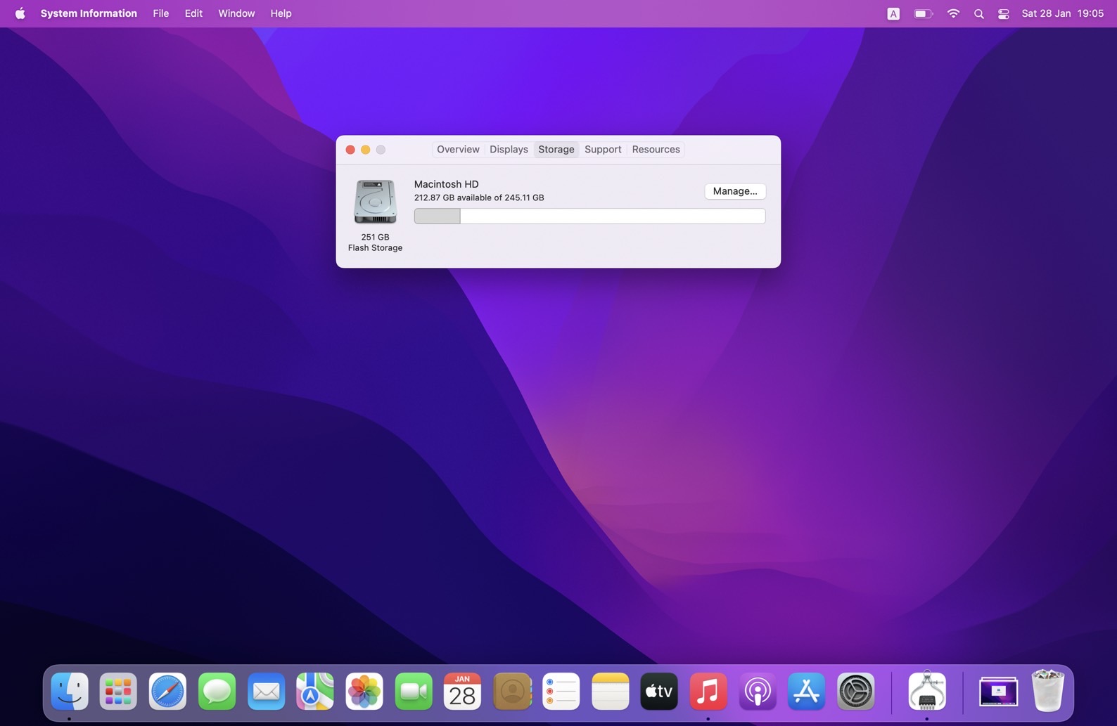 MacBook Air (M2, ปี 2022) Ram 8GB+SSD 256GB