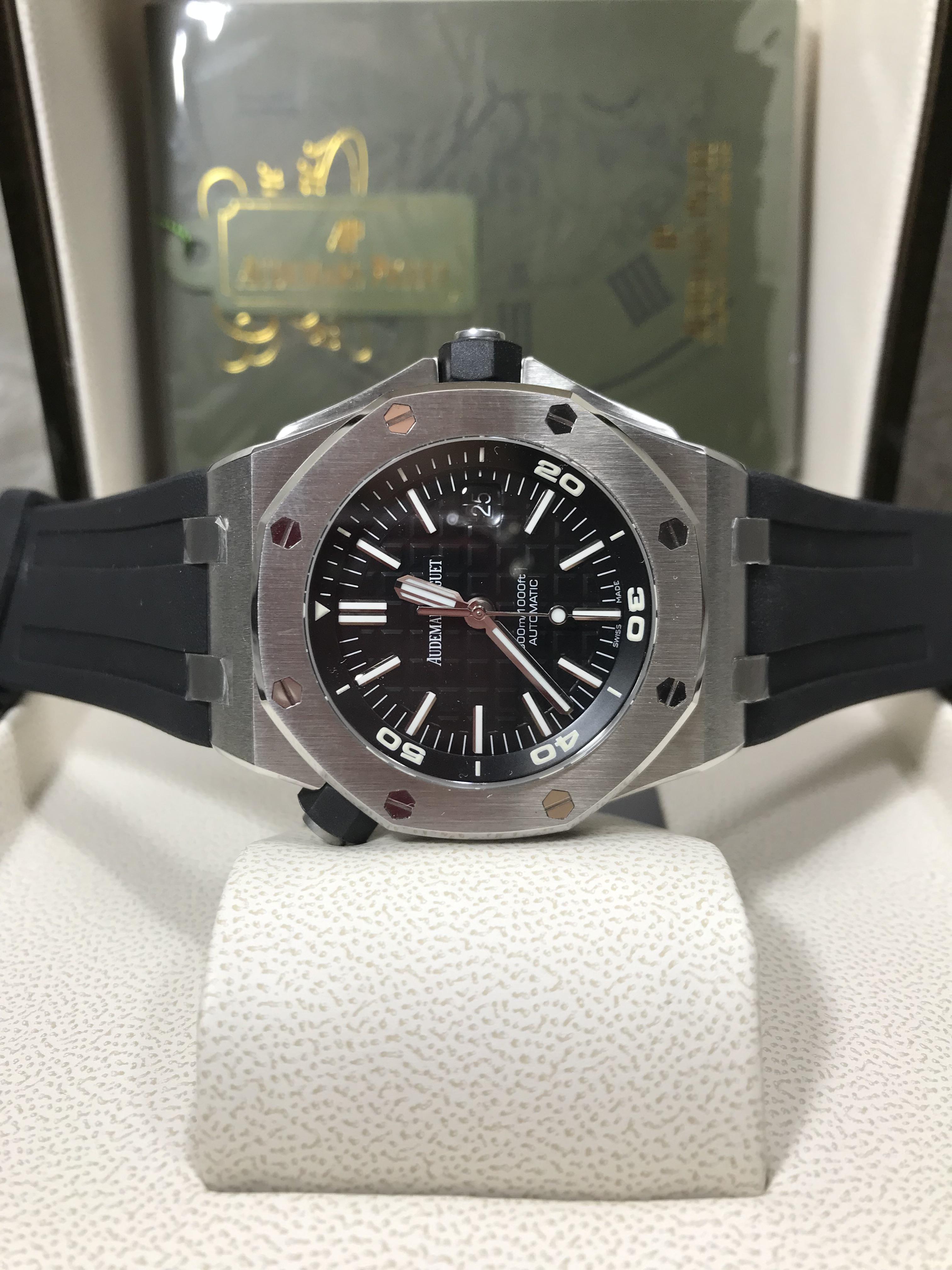 Audemars Piguet Diver Black Dial 15710ST (Swiss ZF)