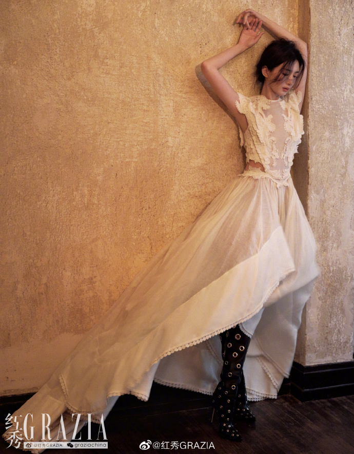 Pre - นิตยสาร GRAZIA เจียงซูอิ่ง JiangShuying 2023