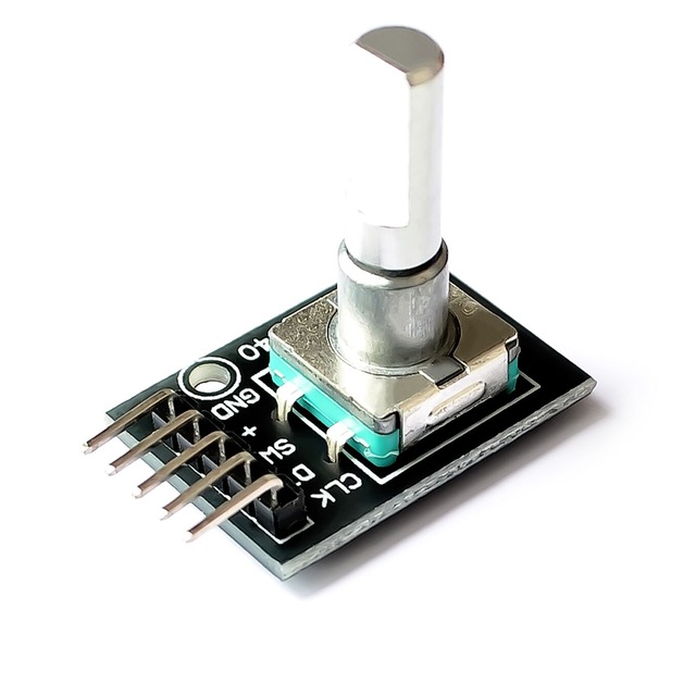 Arduino Rotary Encoder Module (KY-040) อุปกรณ์ที่แปลงการหมุน